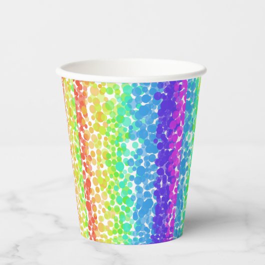 Farblinien Pappbecher (Vorderseite)