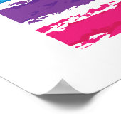 Farblinien Poster (Ecke)