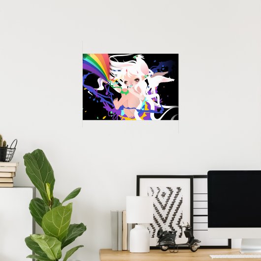 farblos majestätisch poster (Heimbüro)