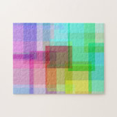 Farblos nahtlos abstrakt puzzle (Horizontal)