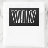 Farblos sticker (Tasche)