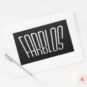 Farblos sticker (Umschlag)