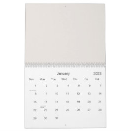 Farblose nahtlose Muster mit niedlichen Elefanten  Kalender