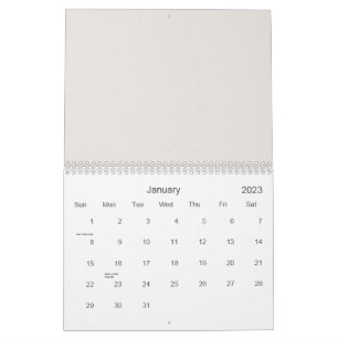 Farblose nahtlose Muster mit niedlichen Elefanten  Kalender