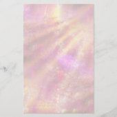 farbloser Hintergrund lila, rosa Briefpapier (Vorderseite)