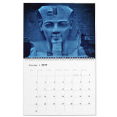 Farbloses Ägypten Kalender (Jan 2027)