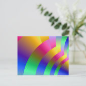 Farblüfterpostkarte Postkarte (Stehend Vorderseite)