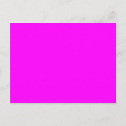 Farbmagenta Postkarte (Vorderseite)