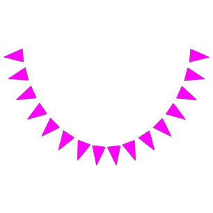 Farbmagenta Wimpelkette