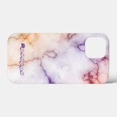 Farbmarbild-Musterpersonalisierung Case-Mate iPhone Hülle (Rückseite (Horizontal))