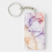 Farbmarbild-Musterpersonalisierung Schlüsselanhänger (Vorderseite)