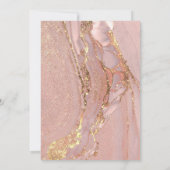 Farbmarmor | Erste Heilige Kommunion Einladung (Rückseite)