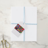 Farbmashup Geschenkanhänger (Mit Garn)