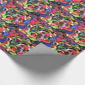 Farbmashup Geschenkpapier (Ecke)
