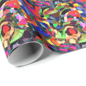 Farbmashup Geschenkpapier (Rolleneckpunkt)