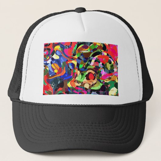 Farbmashup Truckerkappe (Vorderseite)