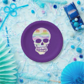 Farbmaske Pappteller (Party)