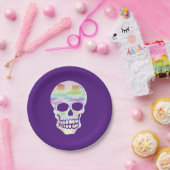 Farbmaske Pappteller (Party)