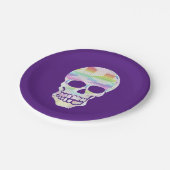 Farbmaske Pappteller (Schrägansicht)