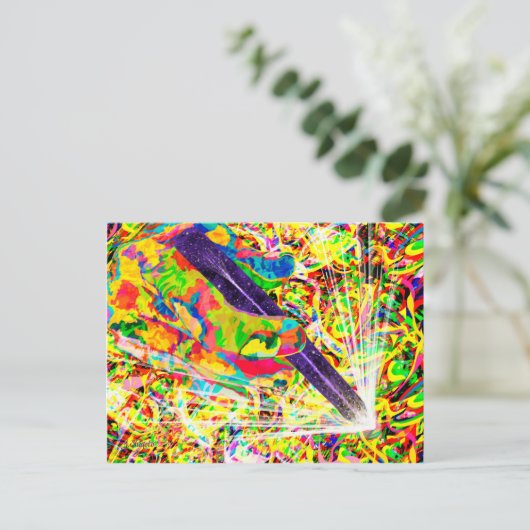 FARBMATISIERUNG POSTKARTE (Stehend Vorderseite)