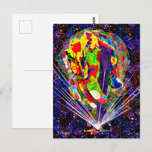 FARBMATISIERUNG POSTKARTE (Vorne/Hinten)