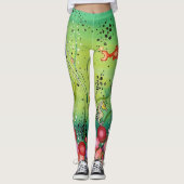 Farbmeer Leggings (Vorderseite)