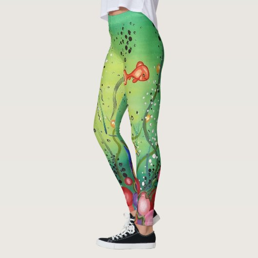 Farbmeer Leggings (Links)