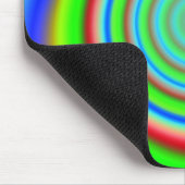 Farbmeshwirbel 7 Mousepad (Ecke)