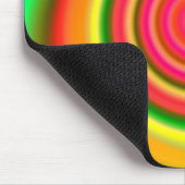 Farbmeshwirbel Mousepad (Ecke)