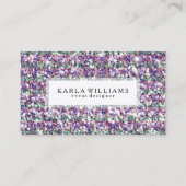 Farbmischung Glitzer Textur drucken Visitenkarte (Vorderseite)