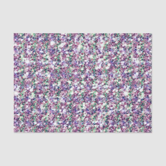 Farbmischung Glitzer Textur Seidenpapier (Vorderseite)