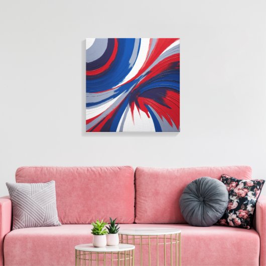 Farbmischung Leinwanddruck (Insitu (Wohnzimmer))