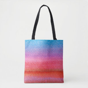 Farbmischung - Rot und Blau Tasche