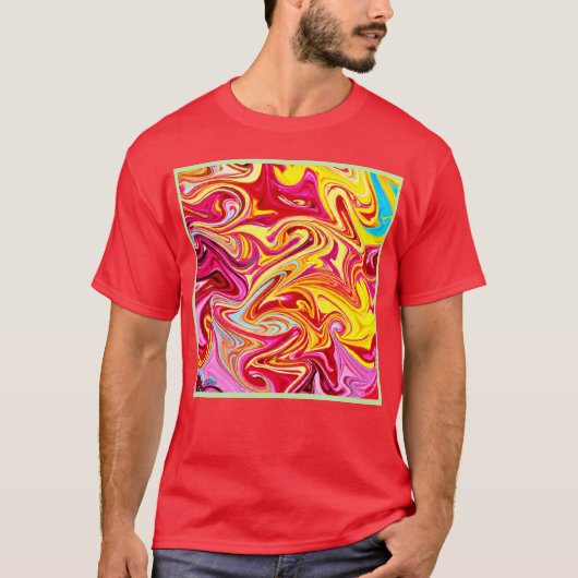 Farbmischung T-Shirt (Vorderseite)