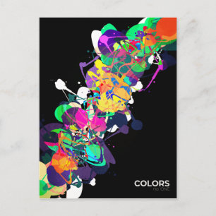 Farbmischungen 1 postkarte