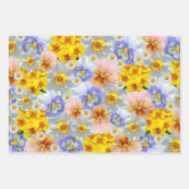 Farbmischungen Blume und Farbmodifikationen Geschenkpapier Set (Vorderseite 2)