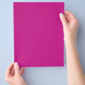 Farbmittel violett rot flyer (Hand)