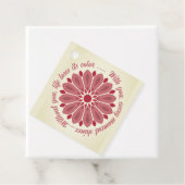 FARBMODERNE BLUME GIFT DAUGHTER SISTER MAMA GESCHENKANHÄNGER (Beispiel)
