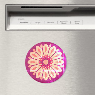 FARBMODERNE BLUME GIFT DAUGHTER SISTER MAMA MAGNET