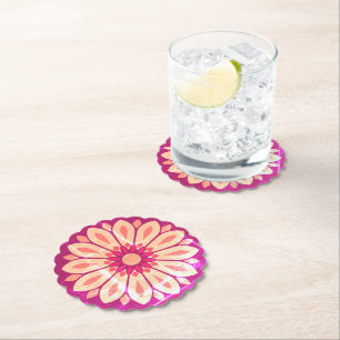 FARBMODERNE BLUME GIFT DAUGHTER SISTER MAMA UNTERSETZER