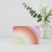 Farbmollige Visitenkarte (Stehend Vorderseite)