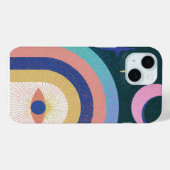Farbmond-Auge-Bogen-Symbol-Kunst Case-Mate iPhone Hülle (Rückseite (Horizontal))