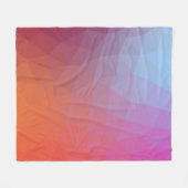 Farbmosaik abstrakte Hintergrundabstrakte, bc Fleecedecke (Vorderseite (Horizontal))
