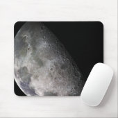 Farbmosaik des Mond der Erde Mousepad (Mit Mouse)