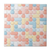 Farbmosaik-Keramik Fliese (Vorderseite)