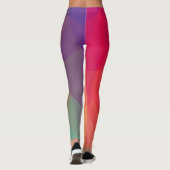 Farbmosaik Leggings (Rückseite)