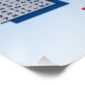 Farbmultiplikation Tabellenplakat | Kinderlehrer Poster (Ecke)