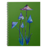 Farbmushrooms-Notebook Notizblock (Vorderseite)
