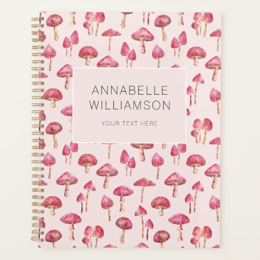 Farbmuskelpilzmuster Planer (Vorderseite)