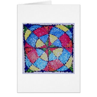 Farbmuster2 Karte - festes Glas